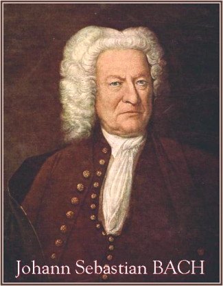 Johann Sebastian Bach, Altersbild, Portrait in old age.